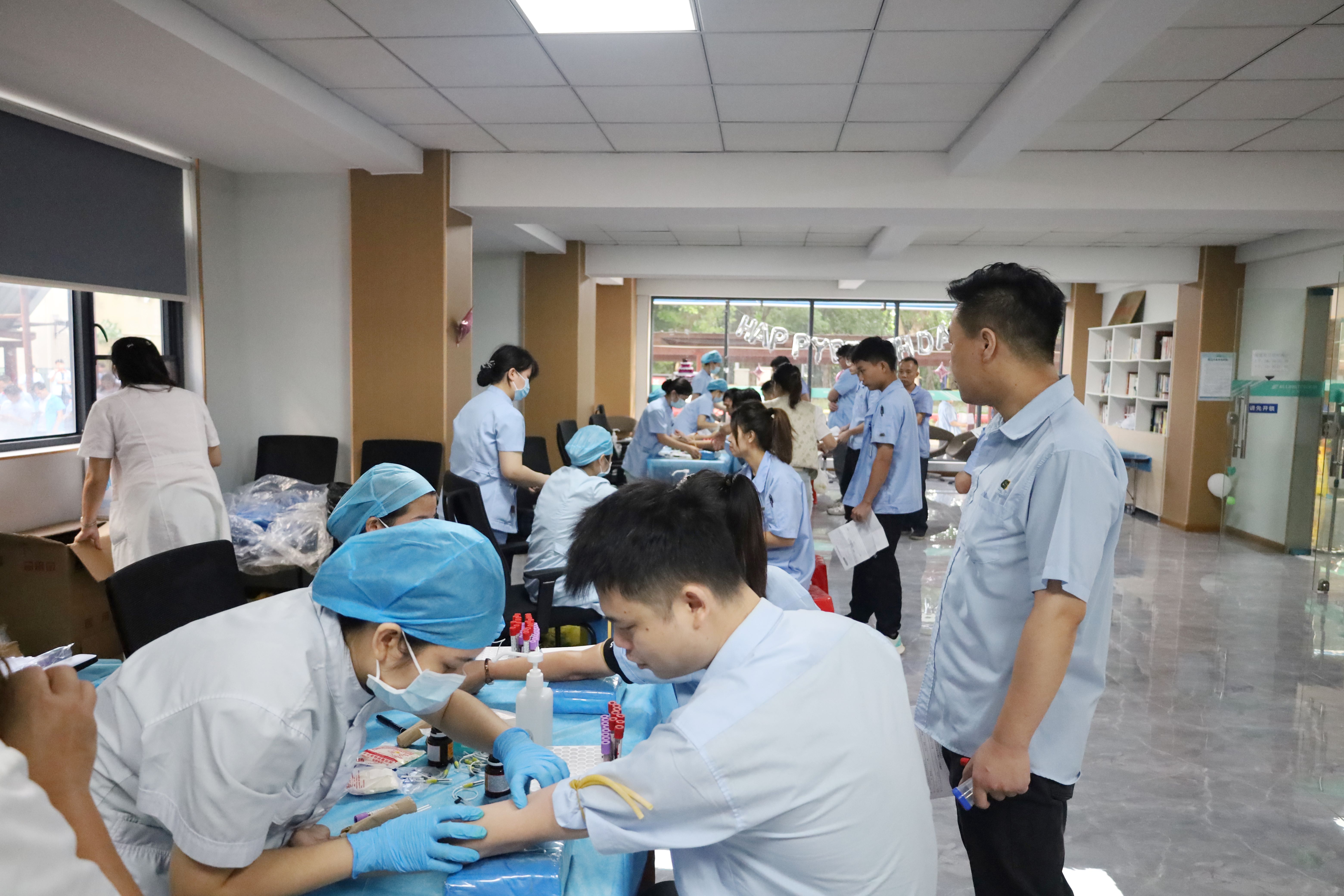 關(guān)愛員工，守護(hù)健康——依頓電子開展2024年度員工健康體檢活動(dòng)